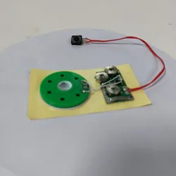 Módulo de Voz com Botão - Chip de Som Gravável para Projetos de Artesanato DIY