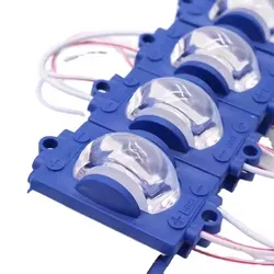 Heiße Verkaufs-SMD-LED-Pixel-Signalmodule mit starker Beleuchtung 12V LED-Injektionsmodul mit Linse für Werbung