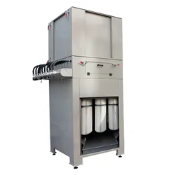 Cabine de Pintura em Pó Ciclone Automática com Sistema de Recuperação de Alta Eficiência