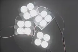 4 LED-Module Weiß Größe 2.4W Günstige LED-Einzelmodullichter für Schildtafel-Lichtkastenbuchstaben