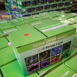 2019 Nova Caixa de Presente com Luzes de LED Conectáveis