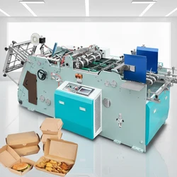 Einwegbehälter individuell bedruckte Box/Take-Away-Box-Herstellungsmaschine
