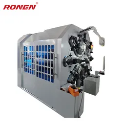 12 เครื่องทำสปริงหลายฟังก์ชันแบบ CNC, อุปกรณ์ขึ้นรูปสปริงแรงดึง แรงบิด และแรงอัดหลายแกน