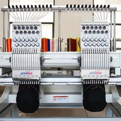 Vielseitige Sechs-Kopf-Computerstickmaschine für Caps
