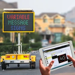 Elektronische Autobahn Dynamische LED Variable Nachrichtenschilder LED Bildschirmanzeigen
