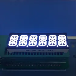 Ultra Helle 0.39-Inch 6-Digit Alphanumerische LED-Anzeigemodul
