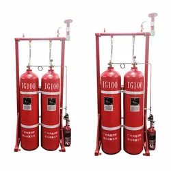 80L Ig100 Système automatique d'extinction d'incendie Inergen Système de suppression d'incendie