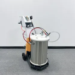 Máquina de Pintura Eletrostática com Painel de Controle Digital e Funil de Aço Inoxidável