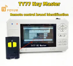 Ty77 Auto Schlüssel Programmiermaschine Multifunktional Schlosser Klon Werkzeug Russische Schlüssel Fernbedienung Programmierung 10 Tasten Kunststoff Beenden