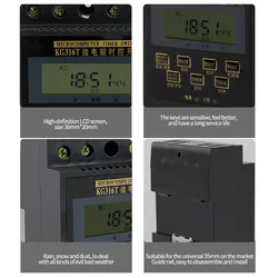 Controladores de Tempo para Luzes de Rua, Caixas de Luz, Interruptores de Tempo Controlados por Microcomputador