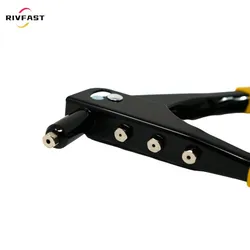 Pistola de Rebites, Ferramenta de Rebites Prática, Rebitador Manual Profissional, Ferramenta Manual de Rebitagem para 2.4mm-4.8mm Rebites