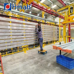Busbar Power & Free Förderbandsystem Automatische Pulverbeschichtungsanlage