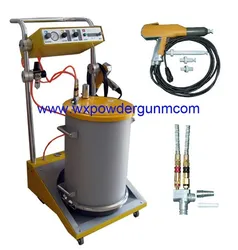 Fluidisierender / Fluidisierte Pulverschüttbehälter für Pulverbeschichtungssystem