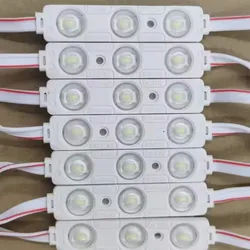 3LEDs Modül DC 12V LED Işık 1.5W 20PCS Reklam Işık Kutusu Mağaza Panosu için Her Dizi LED Modül Işık Modülü LED'ler
