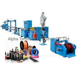 Hochgeschwindigkeitsdraht- und Kabelextrusionsmaschine Extrusionslinie