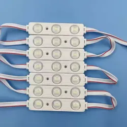 3LEDs Modül DC 12V LED Işık 1.5W 20PCS Reklam Işık Kutusu Mağaza Panosu için Her Dizi LED Modül Işık Modülü LED'ler