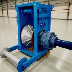 Máquina Cortadora de Cordas para Fabricação de Polpa com Ragger em Planta de Papel