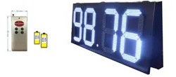 10-Zoll-weißes 7-Segment-LED-Anzeigemodul für digitale Anzeigetafeln