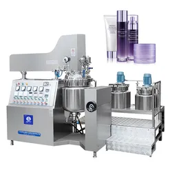 Productielijn voor het maken van machinecosmetica, pasta, crème, tandpasta, homogenisator, mengapparatuur, zeepmaakmachine
