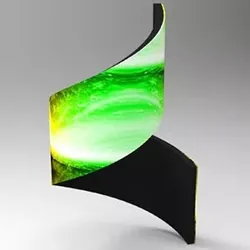 Biegbares, rollbares, flexibles Videowand-Modul für kreative Beschilderung mit leichtem LED-Display