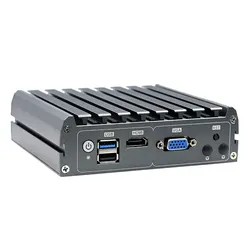 Melhor Vendedor Mini Computador 4 RJ45 LAN Desktop 4 Processador Core Computador Industrial Thin Client Mini PC