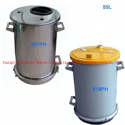 Fluidisierender / Fluidisierte Pulverschüttbehälter für Pulverbeschichtungssystem