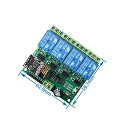 Esp8266 4CH 5V WLAN-Relaismodul Smart Home Mobile APP Fernbedienungsschalter