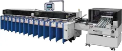 Papierzusammenstellmaschine, Papierkolator, Kalenderzusammenstellmaschine