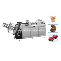 Automatische biologisch abbaubare Hot-Dog-Box Papier-Lunchbox-Herstellungsmaschine