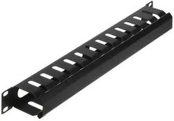 Horizontaler 1u 19"-Rack-Kabelmanager