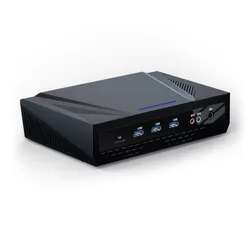 Hystou Oficina Escolar Hospital DDR4 Mini PC Negocios Trabajo Nuevo Diseño Computadora RAM de Doble Canal Computadora de Escritorio