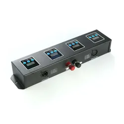 DC12/24V 4 Port DMX Sub-Steuerdecoder Unterstützung Adressleitung Differenzsignal