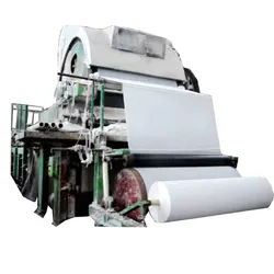 Recyclingmaschine zur Herstellung von Toilettenpapier Produktionslinie Fabrik