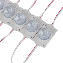 Modul 2W Modul LED Daya Tinggi Lampu Sisi Pencahayaan Lensa Modul Cahaya untuk Iklan Papan Nama