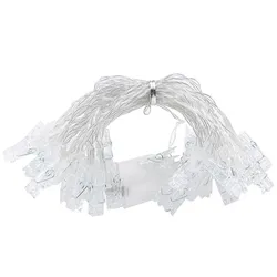 Batteriebetriebene LED-Foto-Clips-Lichterkette