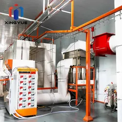 Cabine de Pintura em Pó Xingyue com Sistema de Troca Rápida de Cores