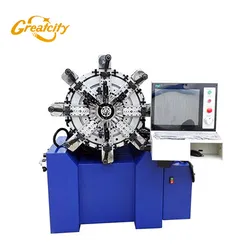 Máy làm lò xo tự động CNC không trục với 12 trục giá cả