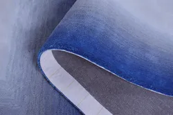Design de Tapete e Tapetes em Cores Azuis com Mudança Gradual