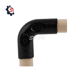 Tubo de metal revestido de PE/ABS para sistema de prateleira de tubos