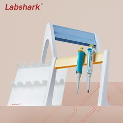 Suporte para pipetas Labshark Rack de plástico para pipetas Tipo Z Tipo L Tipo A para laboratório