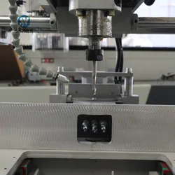 Fenster Routing Kopier Router Schloss Loch Industrielle Vorhang