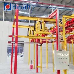 Busbar Power & Free Förderbandsystem Automatische Pulverbeschichtungsanlage