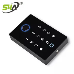 Teclado com Retroiluminação por Toque IP65 Sistema de Controle de Acesso à Prova d'Água Máquina de Controle de Acesso Biométrico