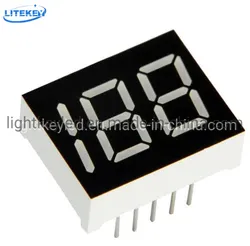 0.45 Zoll 3 Ziffer 7 Segment-LED-Anzeige