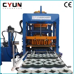 Máquina de Bloco de Cimento Concreto Qt4/ Qt5 Máquina de Fazer Tijolos