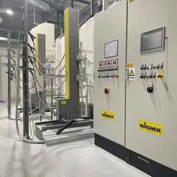 Batch-Typ Pulverbeschichtungsanlage maßgeschneidert für Felgen-Hardware Pulverbeschichtungsauftrag