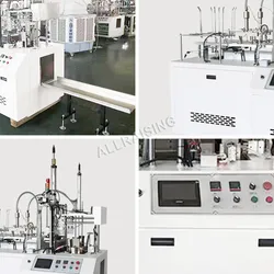 Máquina Automática de Fabricação de Caixa de Almoço de Papel Descartável Máquina de Fabricação de Caixa de Alimentos