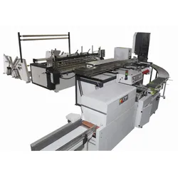 Vollautomatische Hochgeschwindigkeits-Jumbo-Rollen-Tissue-Papier-Herstellungs- und Wickelmaschine