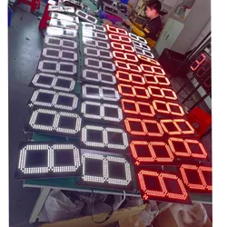 18 인치 PCB 7 세그먼트 LED 디스플레이 모듈 보드 컨트롤러 가스 스테이션 LED 가격 표시 화면