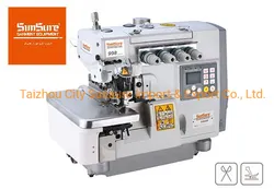 Vollautomatische Direktantrieb Superhochgeschwindigkeitscomputerisierte Overlock-Nähmaschine